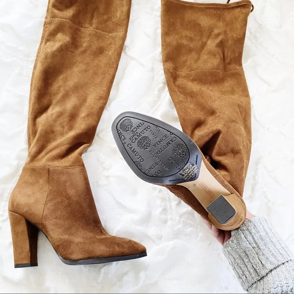 Vince Camuto Tapley Over The Knee Boots Size 5.5 New